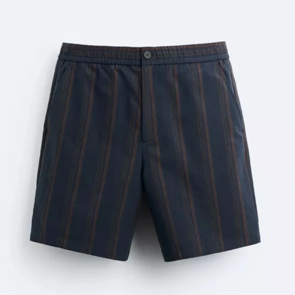 Zara Mens Stripe Bermuda short